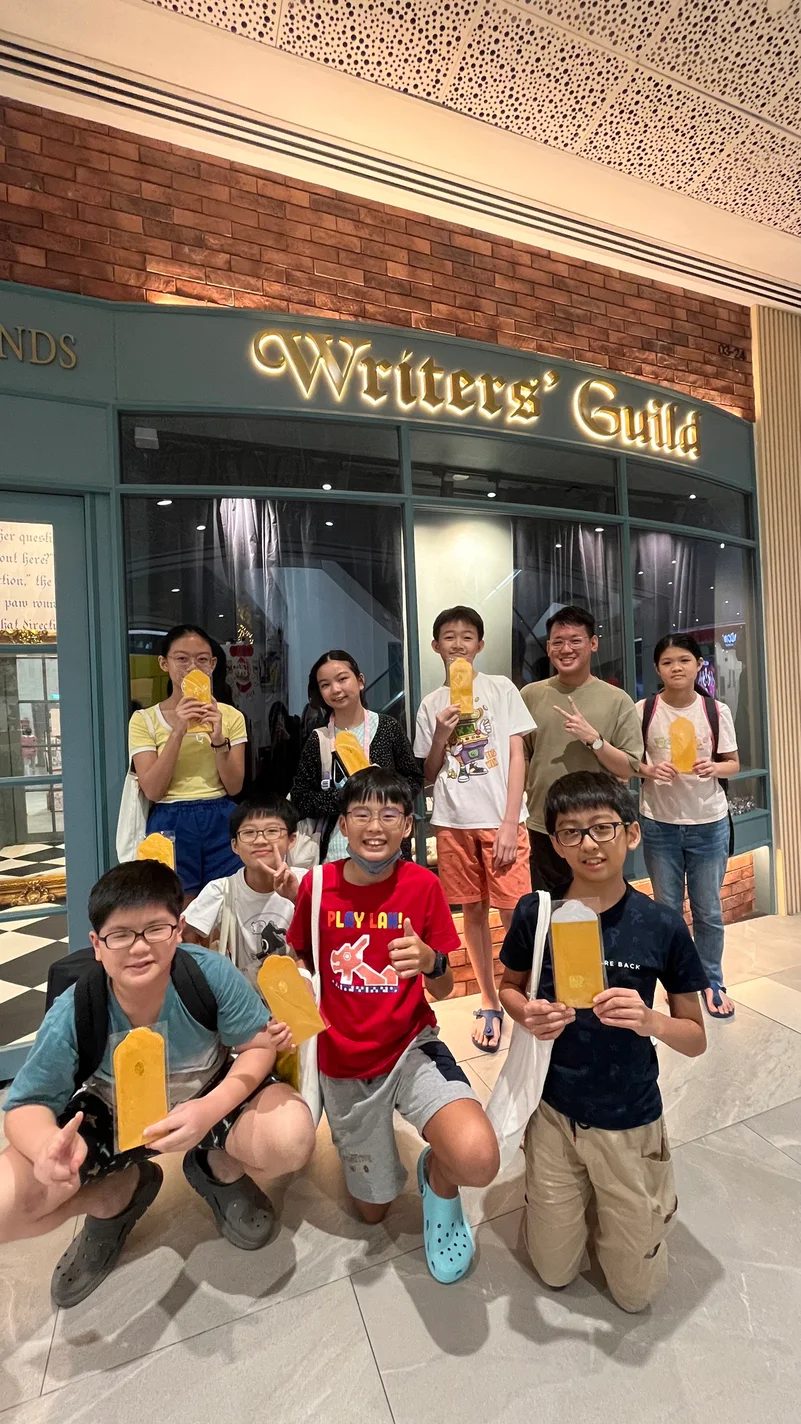 Writers’ Guild English tuition centre in Singapore helping students develop creative writing, persuasive essays, and narrative techniques.